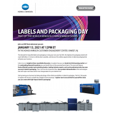 Labels And Packaging Day Flyer